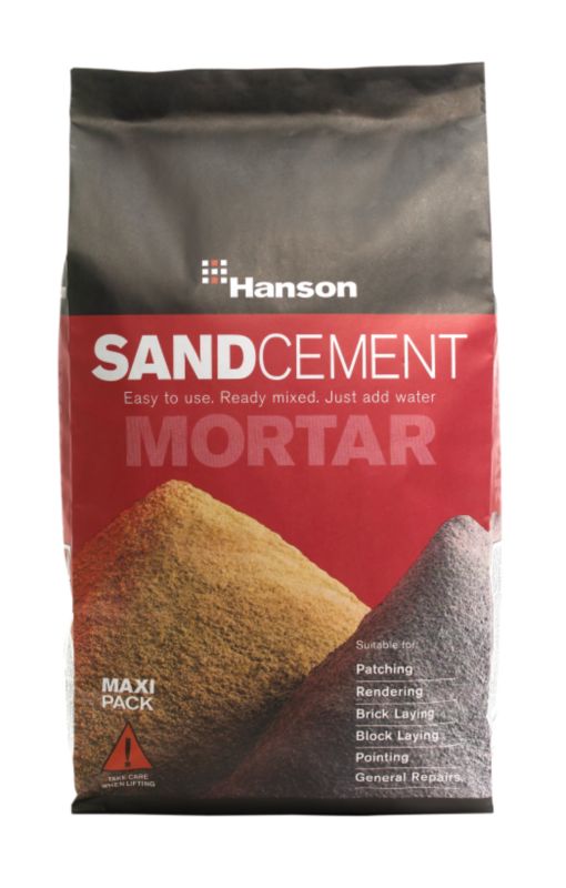 Hanson Sand and Cement Mortar Maxi Pack 25kg