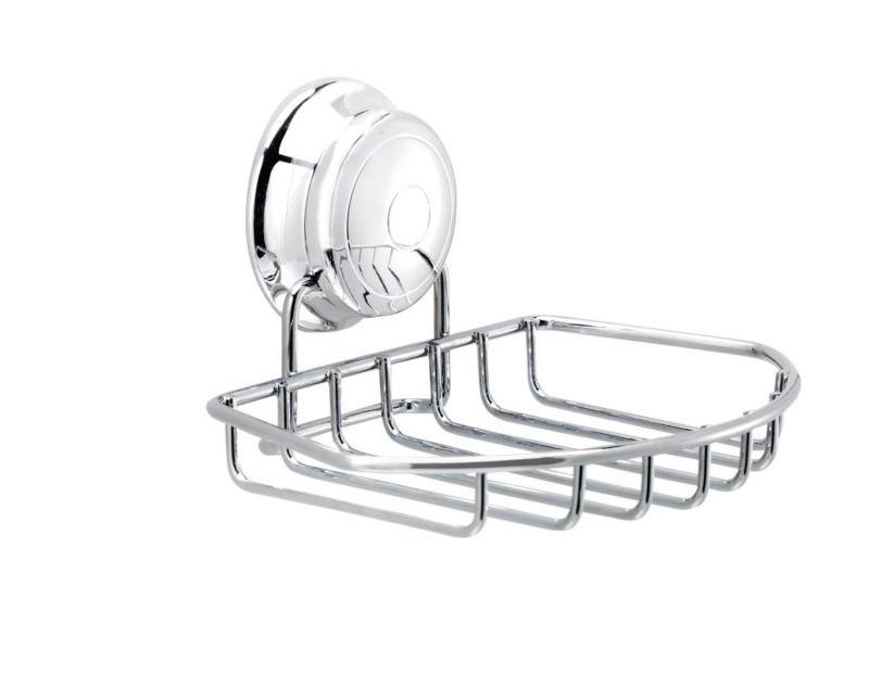 Croydex Twist N Lock Soap Dish Chrome