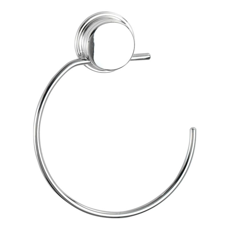 Twist 'N' Lock Plus Towel Ring Chrome