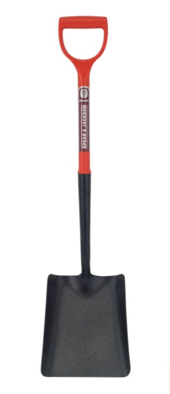 Spear and Jackson Polyfibre Square Mouth Shovel