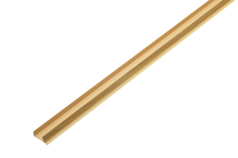 Homelux Rigid Profile Plinth Seal Light Oak Effect (L)1.83m