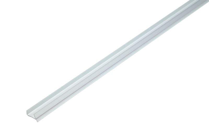 Homelux Rigid Profile Plinth Seal Clear (L)1.83m