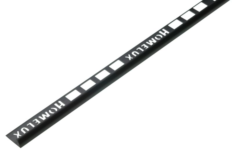 Homelux PVC Tiletrim Black H9 x L1830mm