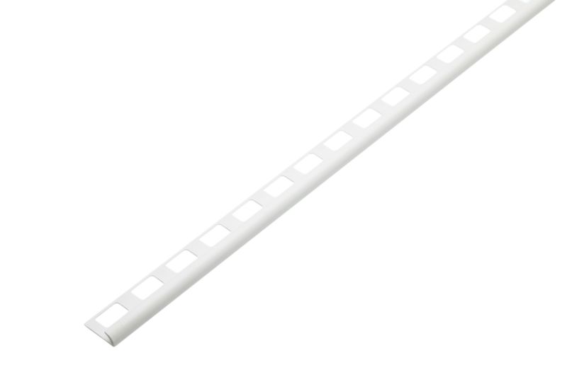 Homelux Trade Trim White (L)2440mm x (H)6mm