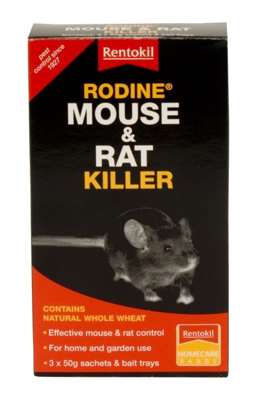 Rentokil Rodine Mouse and Rat Killer 150g