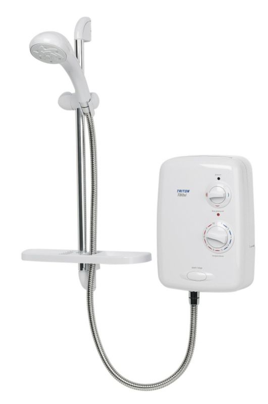 T80si 9.5kW Electric Shower White/Chrome