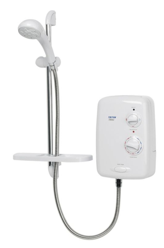 Triton T80si 9.5kW Electric Shower White/Chrome