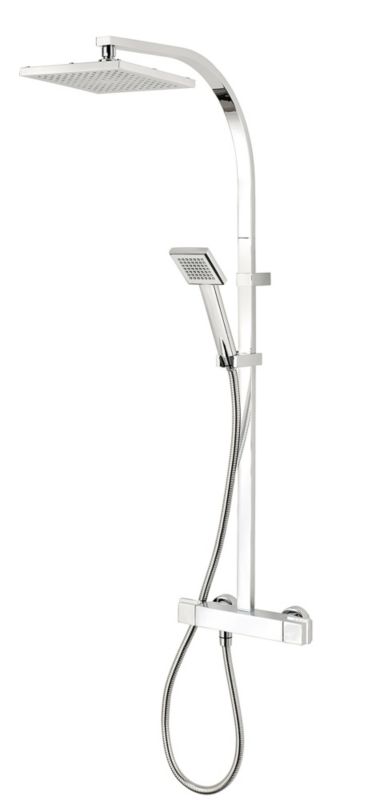 Triton Muse Chrome Thermostatic Mixer Shower Fixed Kit