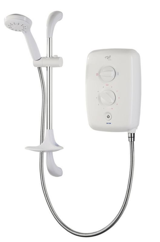 Triton T80GSI Manual Electric Shower White 9.5kW