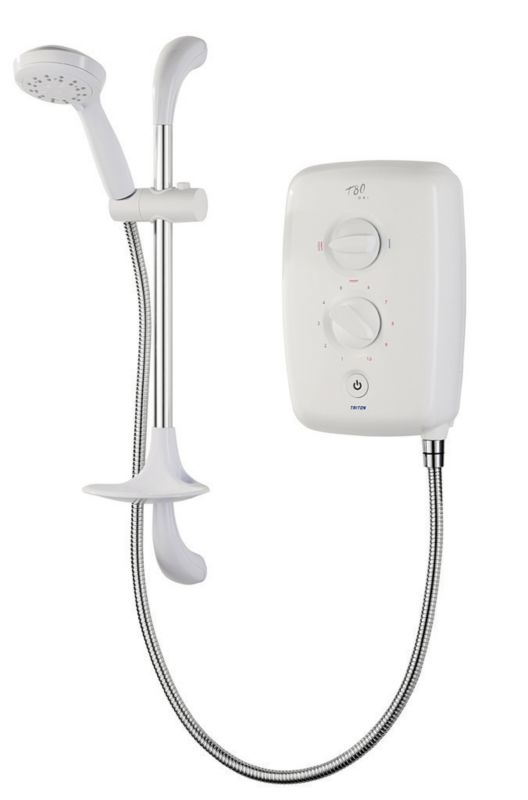 Triton T80GSI Manual Electric Shower White 10.5kW