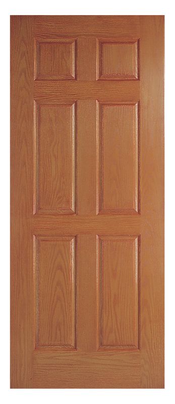 Chindwell Fibreglass Colonial External Door DZCO33 Oak (H)1981 x (W)838 x (D)44mm