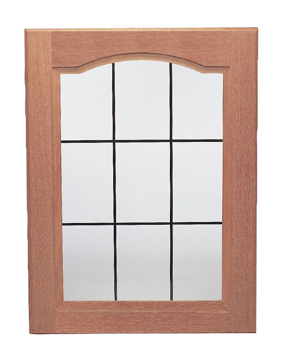 Georgian Glazed Hardwood Cabinet Door LG2421 24x21 Inches