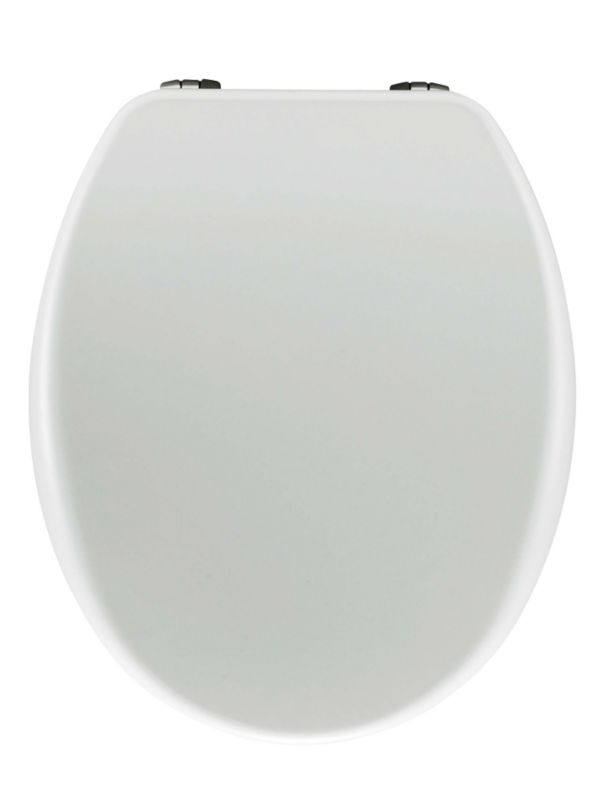 Universal Moulded Wood Toilet Seat White 4401CP000