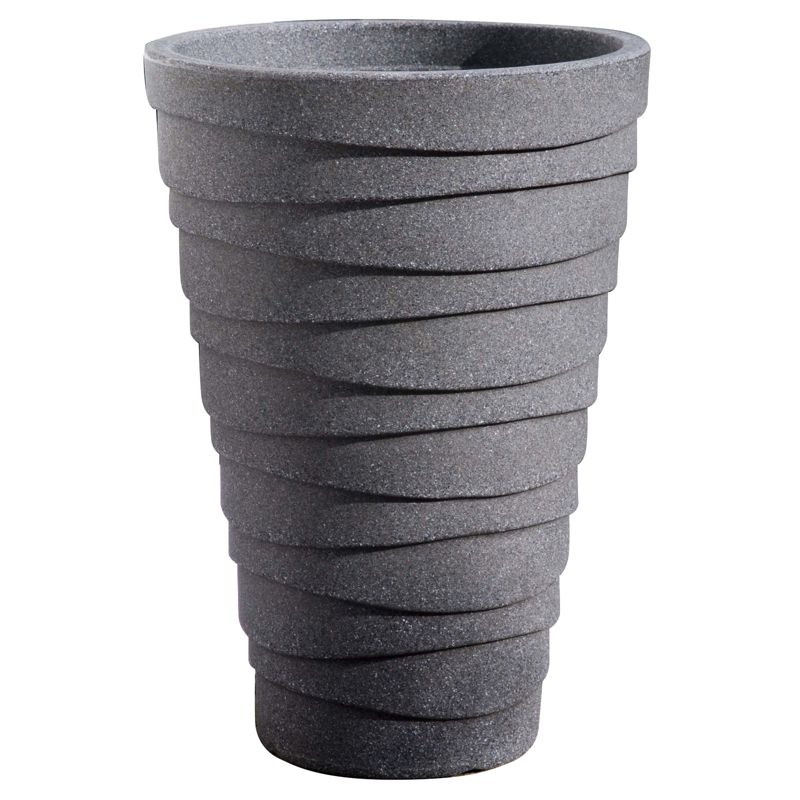 Sankey Trojan Pot Granite Dia 38cm
