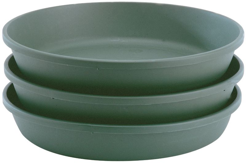 38cm Universal Saucer Green Deep