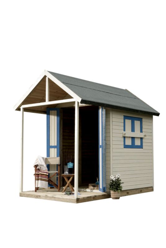 Forest Garden Beach Hut With Assembly