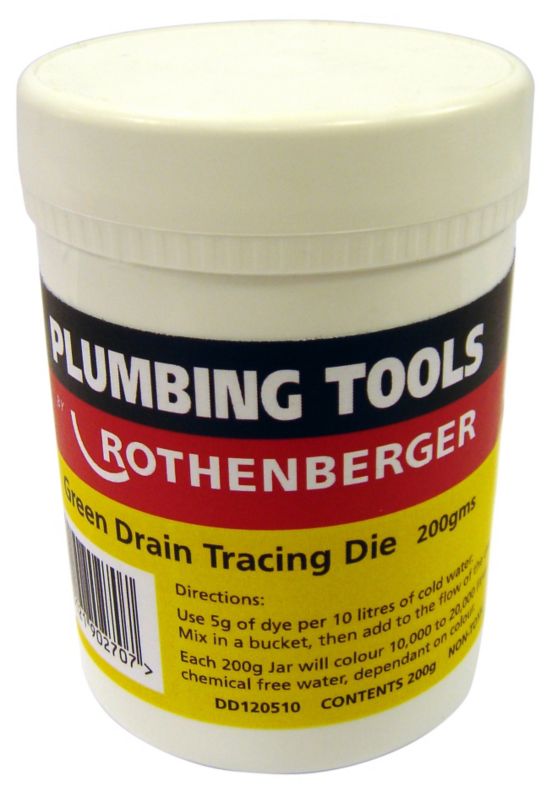 Rothenberg Green Drain Tracing Dye
