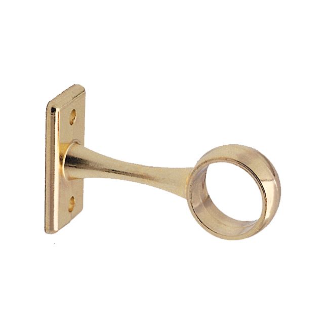 Colorail Standard Centre Bracket Q201AB Brass Effect 19mm Dia
