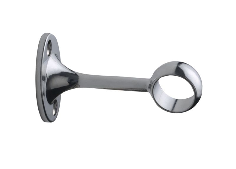 Colorail Deluxe Centre Bracket Q101BC Chrome Effect 25mm Dia