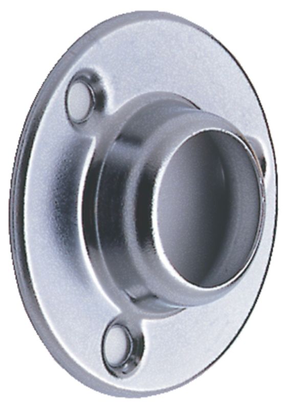 Colorail Deluxe Sockets Q625BC Chrome Effect 25mm Dia