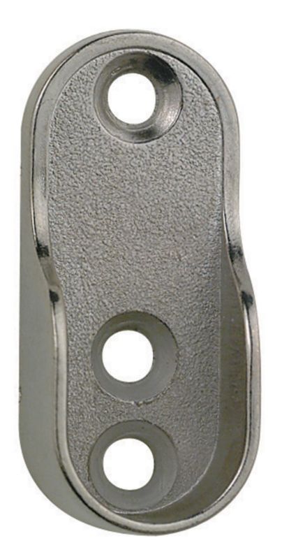 Colorail Oval End Sockets Q550XC Chrome Effect 30mm x 15mm Oval