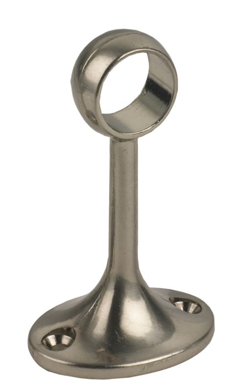 Colorail Deluxe Centre Bracket Q101AN Brushed Nickel Effect 19mm Dia