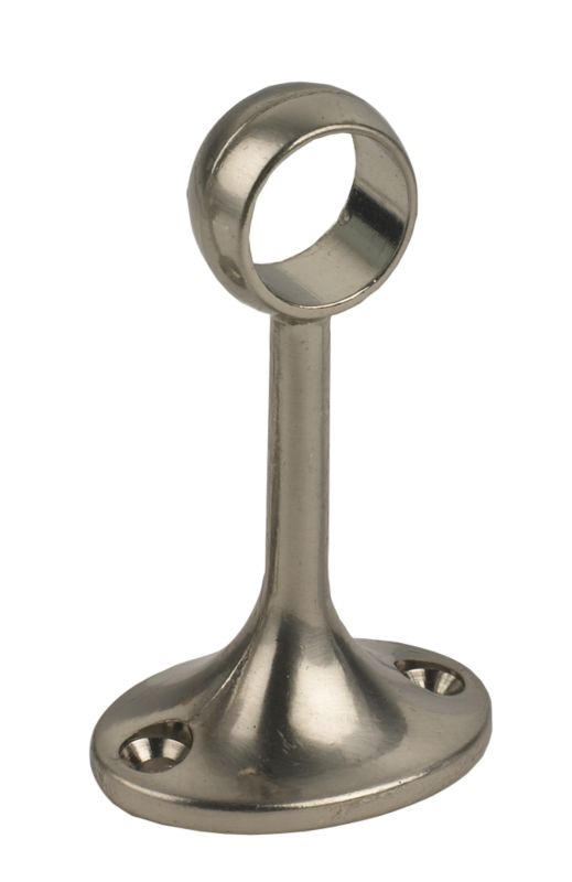 Colorail Deluxe Centre Bracket Q101BN Brushed Nickel Effect 25mm Dia
