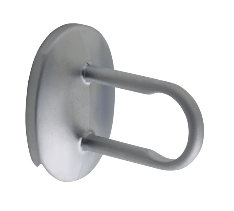 Colorail Short Centre Bracket Q805AD Pearl Chrome Effect 19mm Dia