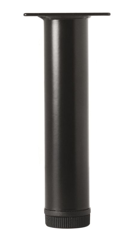Rothley Furniture Leg L110XV Black H100mm x 32mm Dia