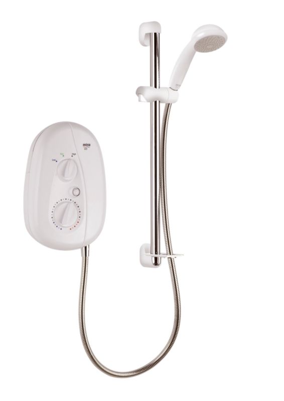 Mira Go 8.5kw Electric Shower White