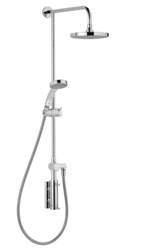 Mira Stylus With Diverter Mixer Shower Chrome