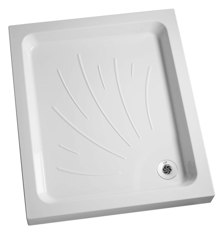 Mira Flight Shower Tray with Riser Kit (L)1200 x (W)760 mm