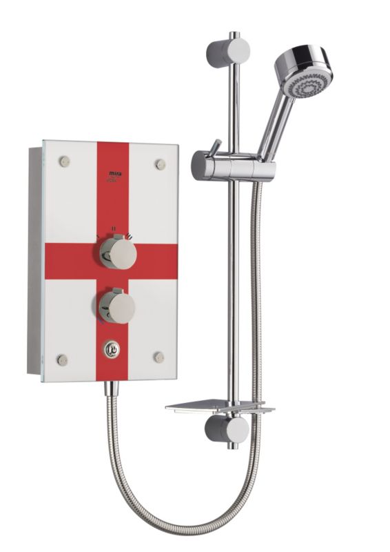 Azora 9.8kW Electric Shower St George Flag