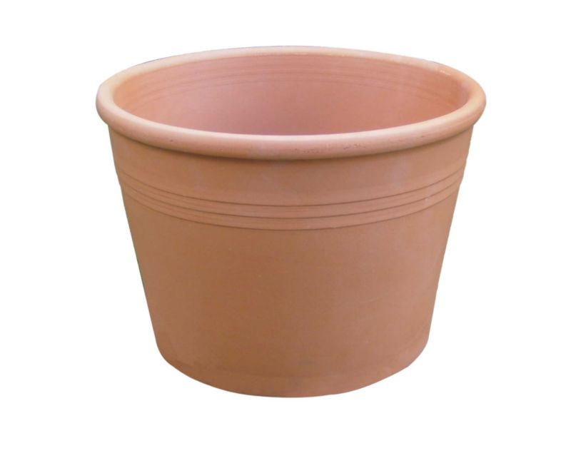 Cylinder Pot Terracotta
