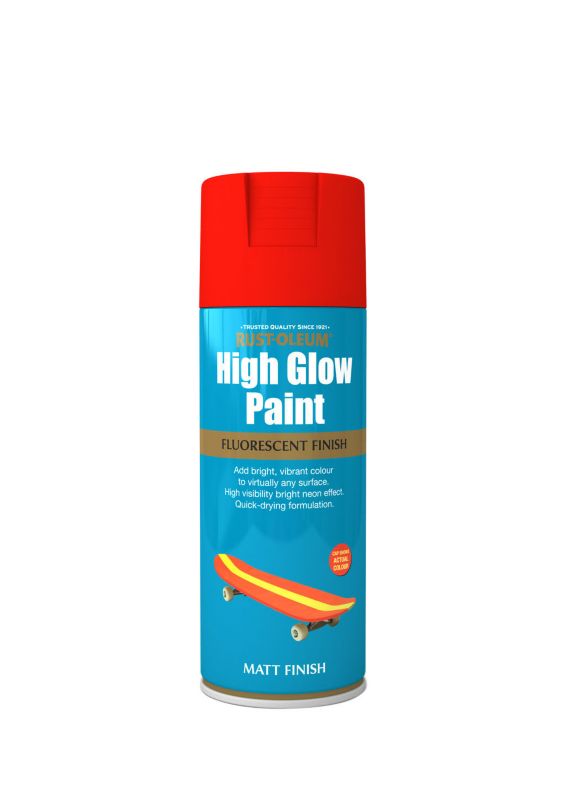 Rust Oleum 400ml High Glow Red Orange