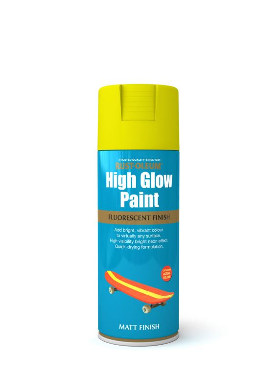 Rust Oleum 400ml High Glow Yellow
