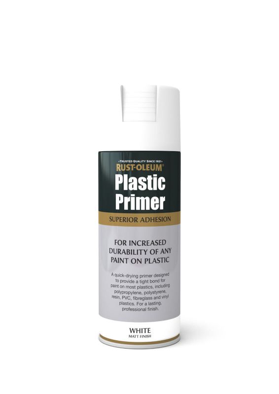 Rust Oleum 400ml Plastic Primer White
