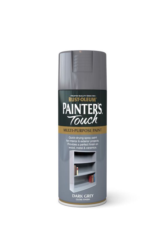 Rust Oleum Painters Touch 400ml Gloss Dark Grey