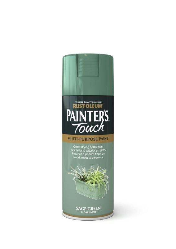 Rust Oleum Painters Touch 400ml Gloss Sage Green