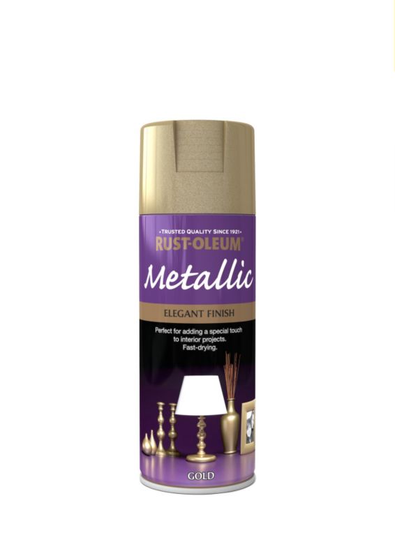 Rust Oleum 400ml Elegant Metallic Gold