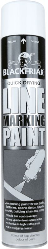 Blackfriar 750ml Line Marking Paint White