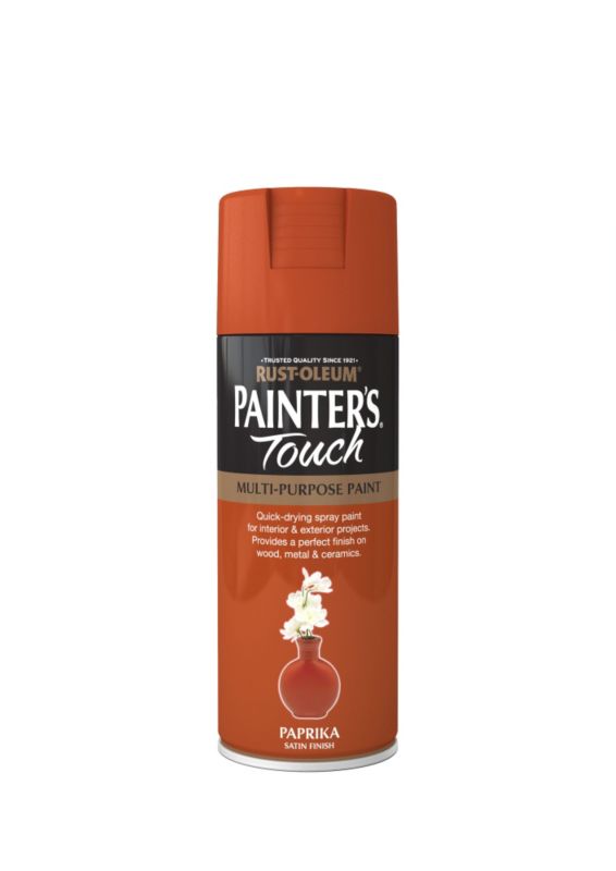 Rust Oleum Painters Touch 400ml Satin Paprika