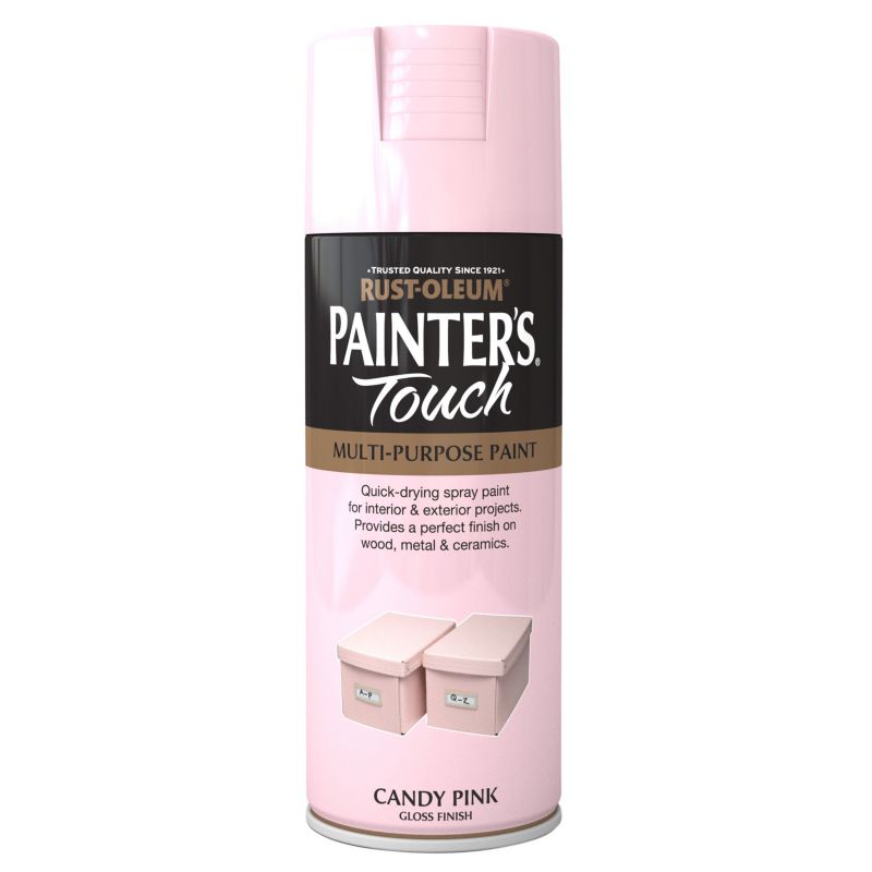 Rust-Oleum Painters Touch 400ml Gloss Candy Pink