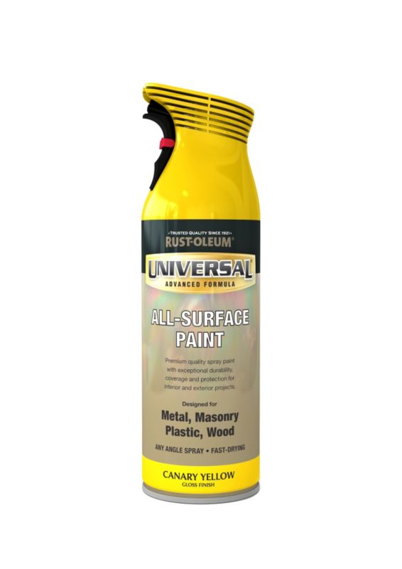 Rust Oleum Universal 400ml Canary Yellow