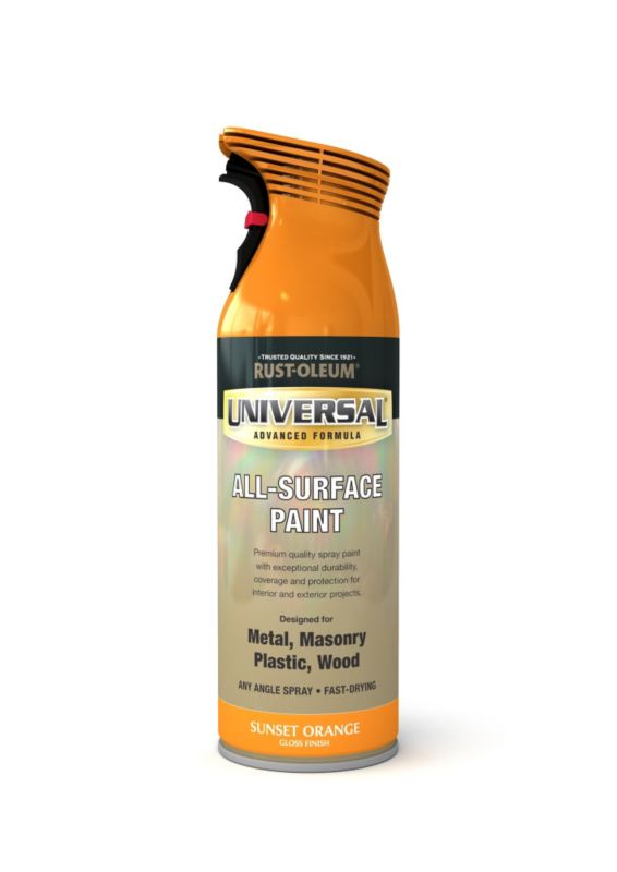 Rust Oleum Universal 400ml Sunset Orange