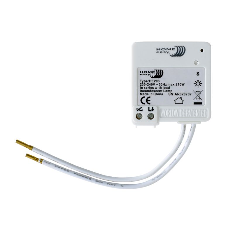 Home Easy Remote Control Switch Converter & Dimmer Black