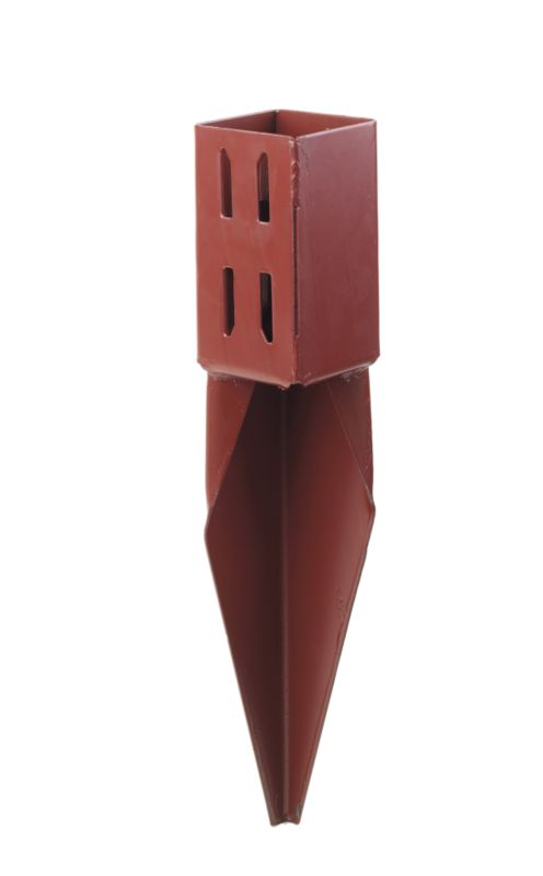 Alternative image for Metpost Fence Post Repair Spur Red (W)75mm x (D)75mm