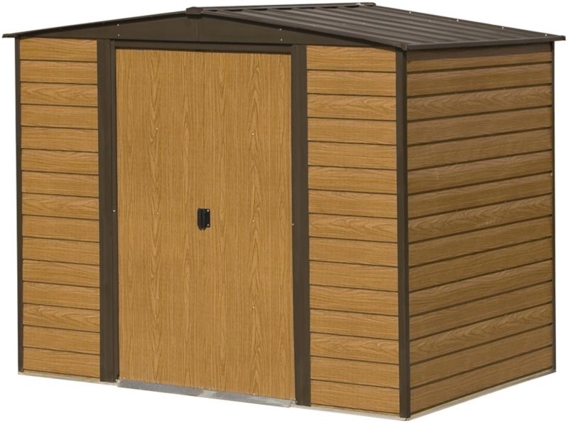 Rowlinson Woodvale Metal Shed 86