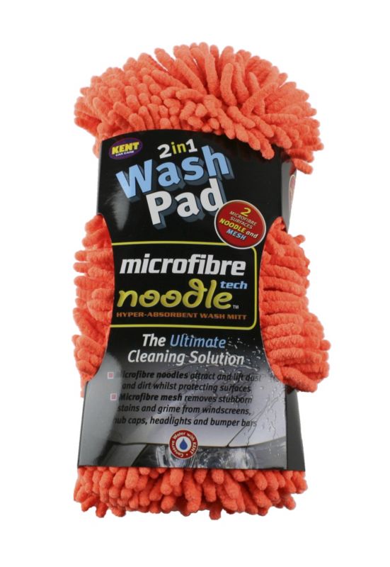 Kent 2 In 1 Microfibre Noodle Wash Pad