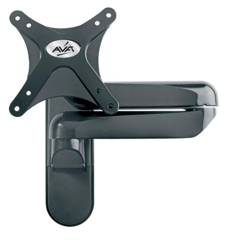 AVF Multi Position Flat Panel Tv Mount For 12 To 25 Inch Screens Piano Black